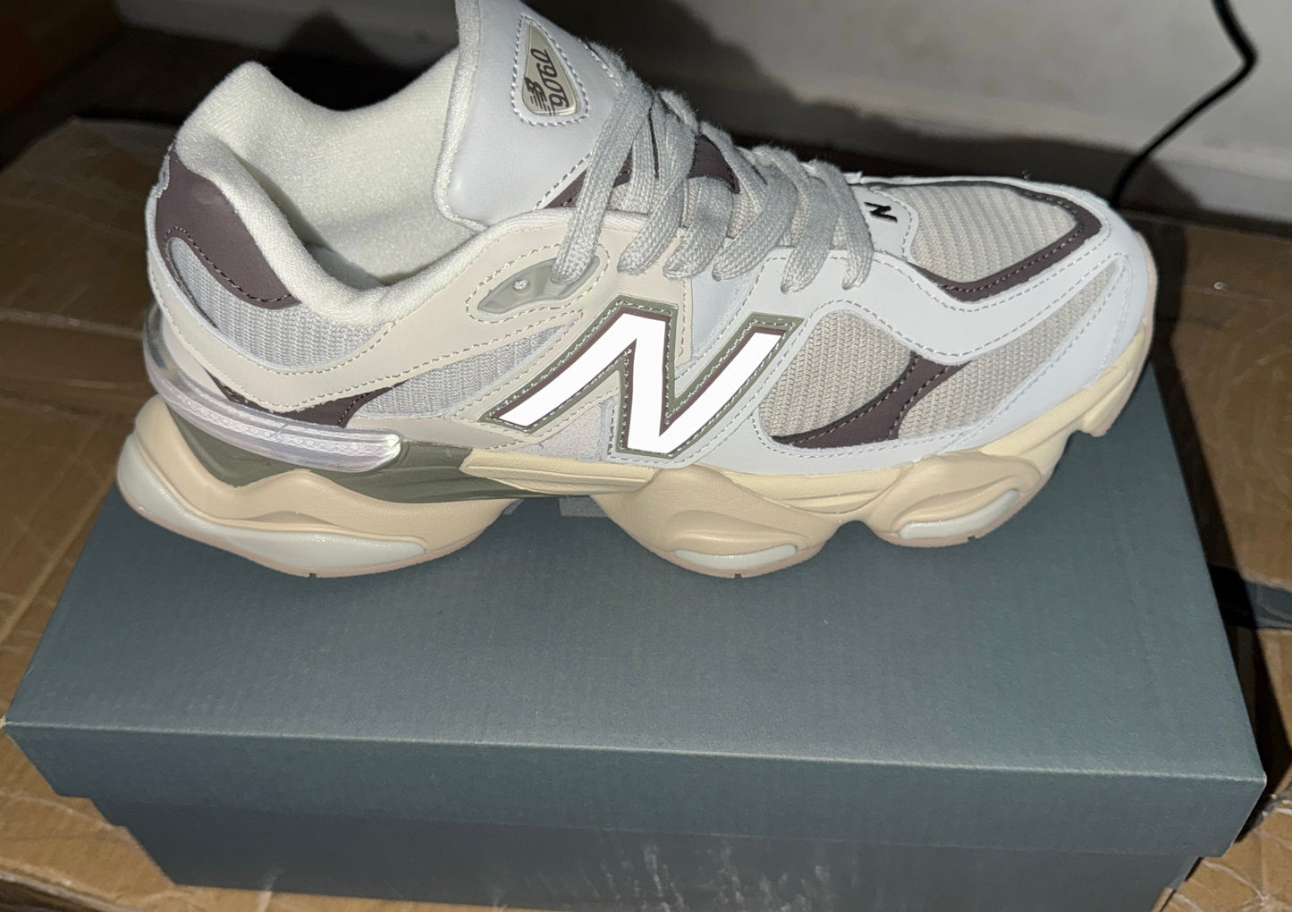 Adult beige purple new balance