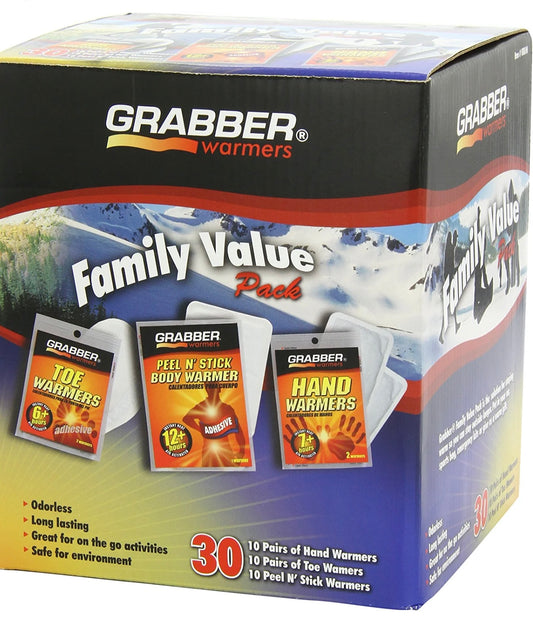 Grabber family value warmers (30 pack)