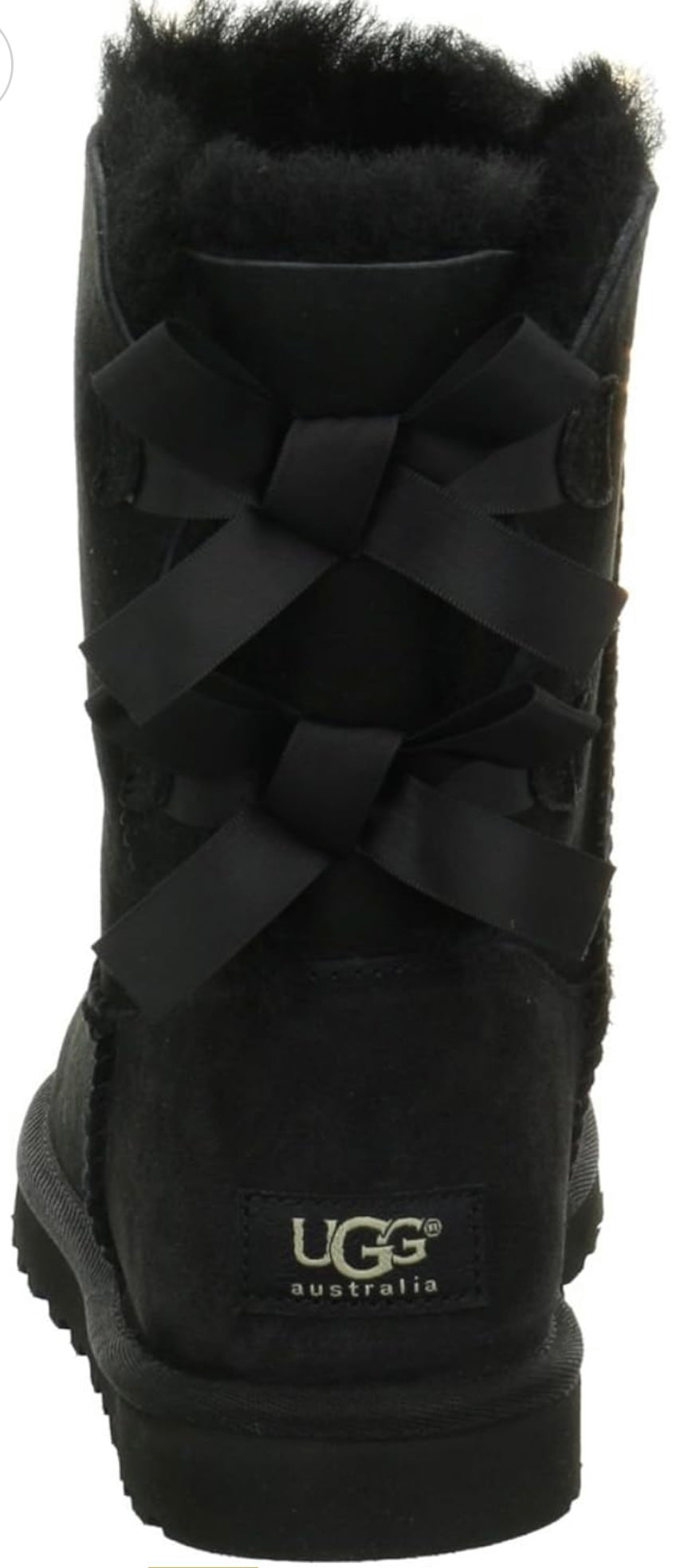 Black Ribbon Uggs