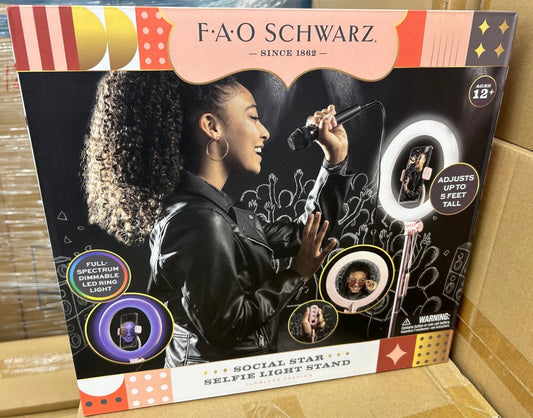 FAO Schwarz Selfie Light Stand