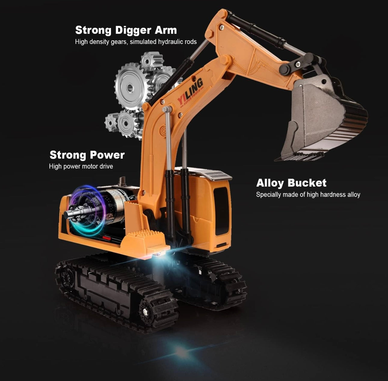 Excavator (kids remote toy)